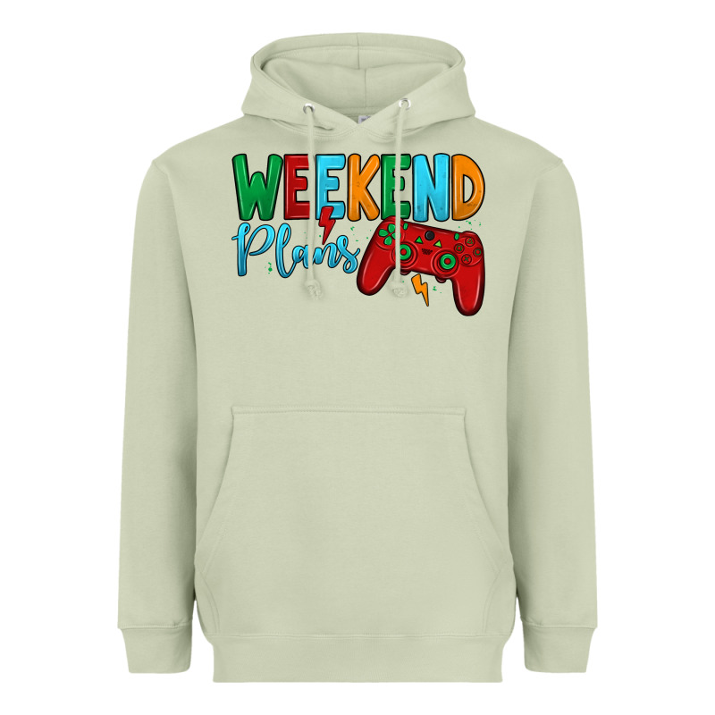 Weekend Plans Heavyweight Hoodie by JahusDesignShop | Teevron