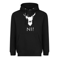 Black knights who say ni Heavyweight Hoodie - linhVisuals