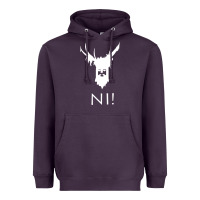 Plum knights who say ni Heavyweight Hoodie - linhVisuals