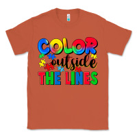 Copper Color outside the lines Classic Tee - CowGirlArtShop