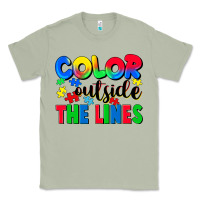 Color Outside The Lines Classic Tee | Teevron