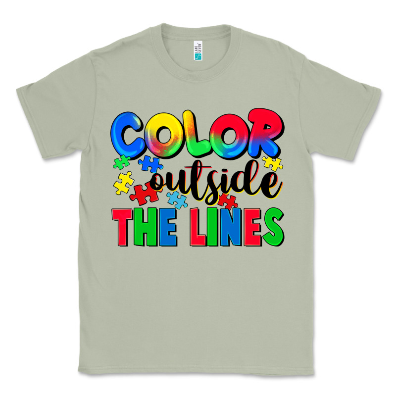 Color Outside The Lines Classic Tee by CowGirlArtShop | Teevron