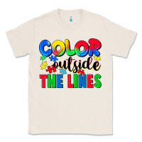 Natural Color outside the lines Classic Tee - CowGirlArtShop