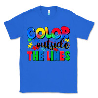 True Royal Color outside the lines Classic Tee - CowGirlArtShop