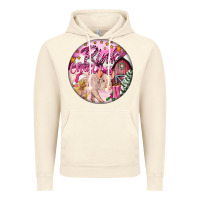Vintage Artic pink christmas pig Vintage Hoodie - FaDigitalArtStudio