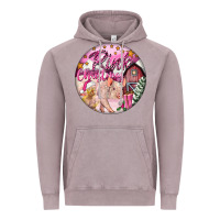 Vintage Zinc pink christmas pig Vintage Hoodie - FaDigitalArtStudio