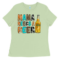 Matcha Mama Needs a Beer Ladies Tee - CowCowDesign