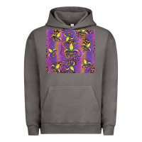 Pigment Tornado mardi gras fleur de lis Urban Hoodie - RanaPortraitStore