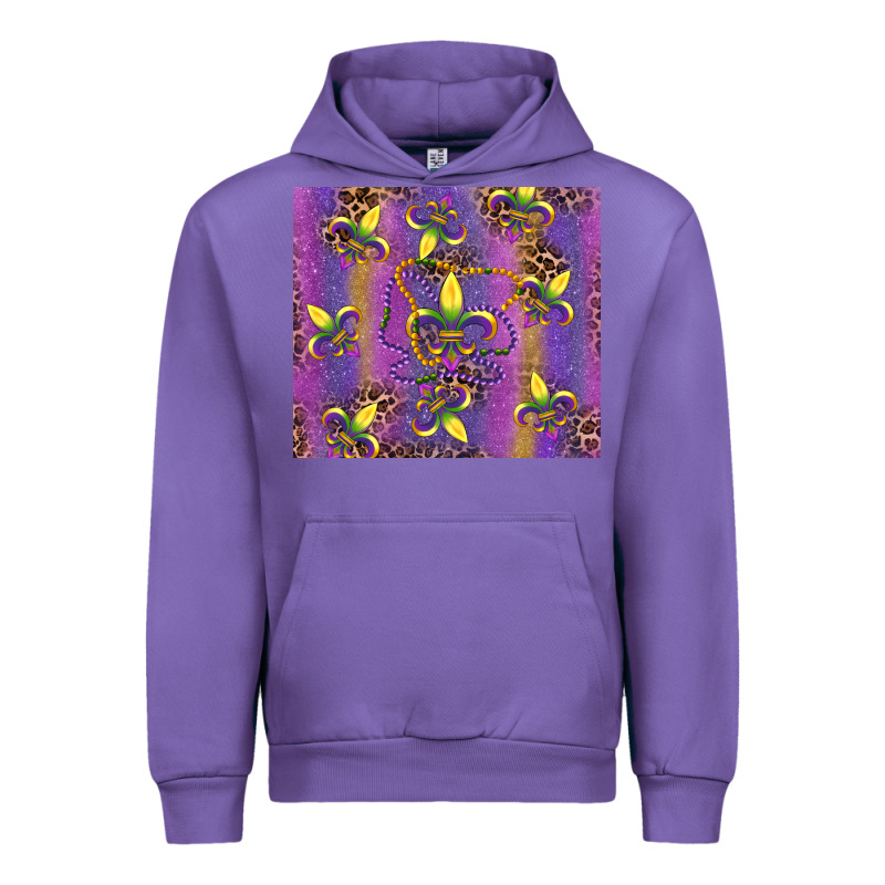 Mardi Gras Fleur De Lis Urban Hoodie by RanaPortraitStore | Teevron