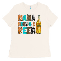 Bone Mama Needs a Beer Ladies Tee - CowCowDesign