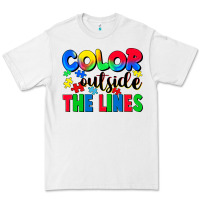 Color Outside The Lines Premium Tee | Teevron
