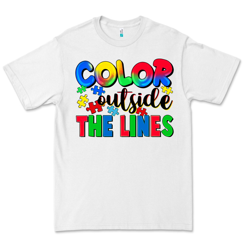 Color Outside The Lines Premium Tee by CowGirlArtShop | Teevron
