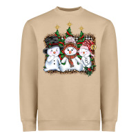 Mushroom christmas snowman Heavyweight Sweatshirt - AdoDesignShop