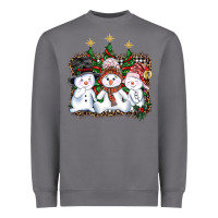 Storm christmas snowman Heavyweight Sweatshirt - AdoDesignShop
