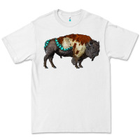 White gemstone bison Premium Tee - RanaPortraitStore