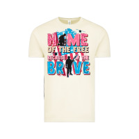 Vintage Arctic Home of the free because of the brave Vintage Tee - FaDigitalArtStudio