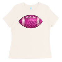 Bone american football pink Ladies Tee - CowCowDesign