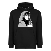 Black Tori Heart Spring Heartstopper Heavyweight Hoodie - linhVisuals