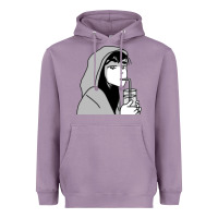 Lavender Tori Heart Spring Heartstopper Heavyweight Hoodie - linhVisuals