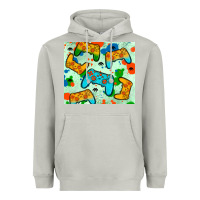 Moon Dust gaming controller Heavyweight Hoodie - JahusDesignShop