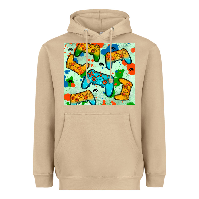 Gaming Controller Heavyweight Hoodie by JahusDesignShop | Teevron