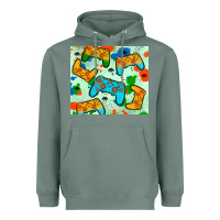 Sage gaming controller Heavyweight Hoodie - JahusDesignShop