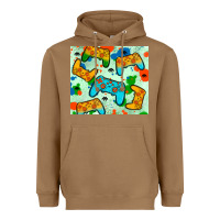 Toasted Coconut gaming controller Heavyweight Hoodie - JahusDesignShop