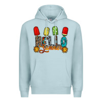 Blue Mist hello summer Premium Hoodie - RacoonDesign
