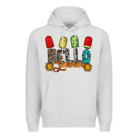 Dove Grey hello summer Premium Hoodie - RacoonDesign