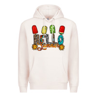 Pale Pink hello summer Premium Hoodie - RacoonDesign
