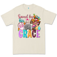 Bone Saved by his grace Easter Day Premium Tee - HowdyJamesFarm