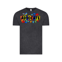Vintage Black Advocate Autism Vintage Tee - FaDigitalArtStudio