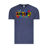 Vintage Denim Advocate Autism Vintage Tee - FaDigitalArtStudio