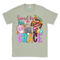 Matcha Saved by his grace Easter Day Classic Tee - HowdyJamesFarm