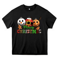 Black merry christmas Heavy Core Tee - CowGirlArtShop