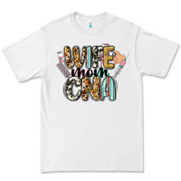 White wife mom cna Premium Tee - CowGirlArtShop