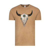 Vintage Camel Turquoise Bull Skull Vintage Tee - Jasminsmagicworld