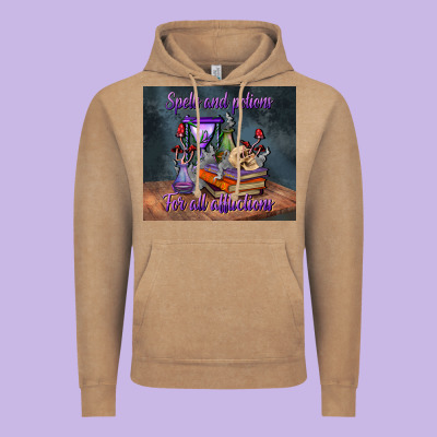 Spells And Potions For All Afflictions Tumbler Vintage Hoodie Designed By Bundleandbundleshop