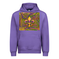 Tulip mardi gras fleur de lis Urban Hoodie - RanaPortraitStore