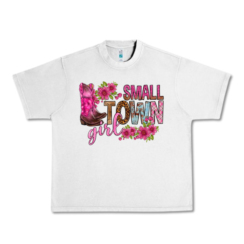 Small Town Girl With Flowers Bbs Urban Heavy Tee by BundleAndBundleShop | Teevron