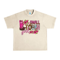 Sandshell small town girl with flowers bbs Urban Heavy Tee - BundleAndBundleShop