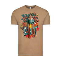Vintage Coffee Let's get lit Vintage Tee - FaDigitalArtStudio