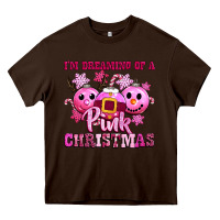 Chocolate Brown iam dreaming of a christmas Heavy Core Tee - CowGirlArtShop