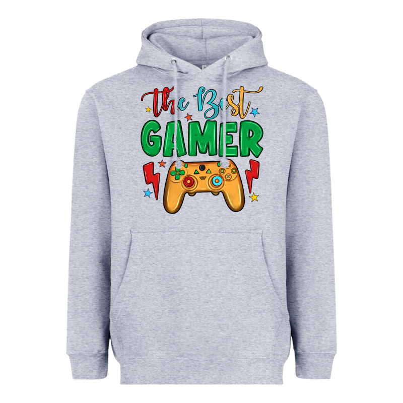 The Best Gamer Heavyweight Hoodie by JahusDesignShop | Teevron