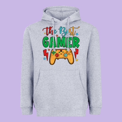 The Best Gamer Heavyweight Hoodie Designed By Jahusdesignshop