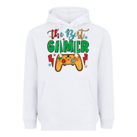 White the best gamer Heavyweight Hoodie - JahusDesignShop