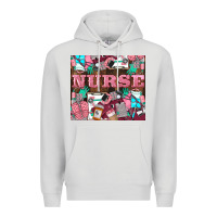 Dove Grey Nurse Premium Hoodie - LillyAllenDesigns