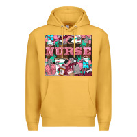 Mustard Nurse Premium Hoodie - LillyAllenDesigns