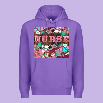 Nurse Premium Hoodie Designed By Lillyallendesigns
