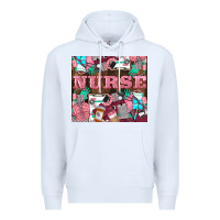 White Nurse Premium Hoodie - LillyAllenDesigns